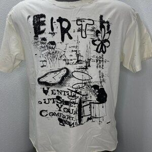 Birth Of Royal Child Men’s T-Shirt White Size L Blues Vintage Distressed